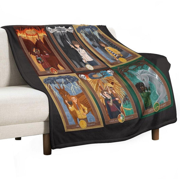 Skandar Character Portraits Versatility Throw Blanket