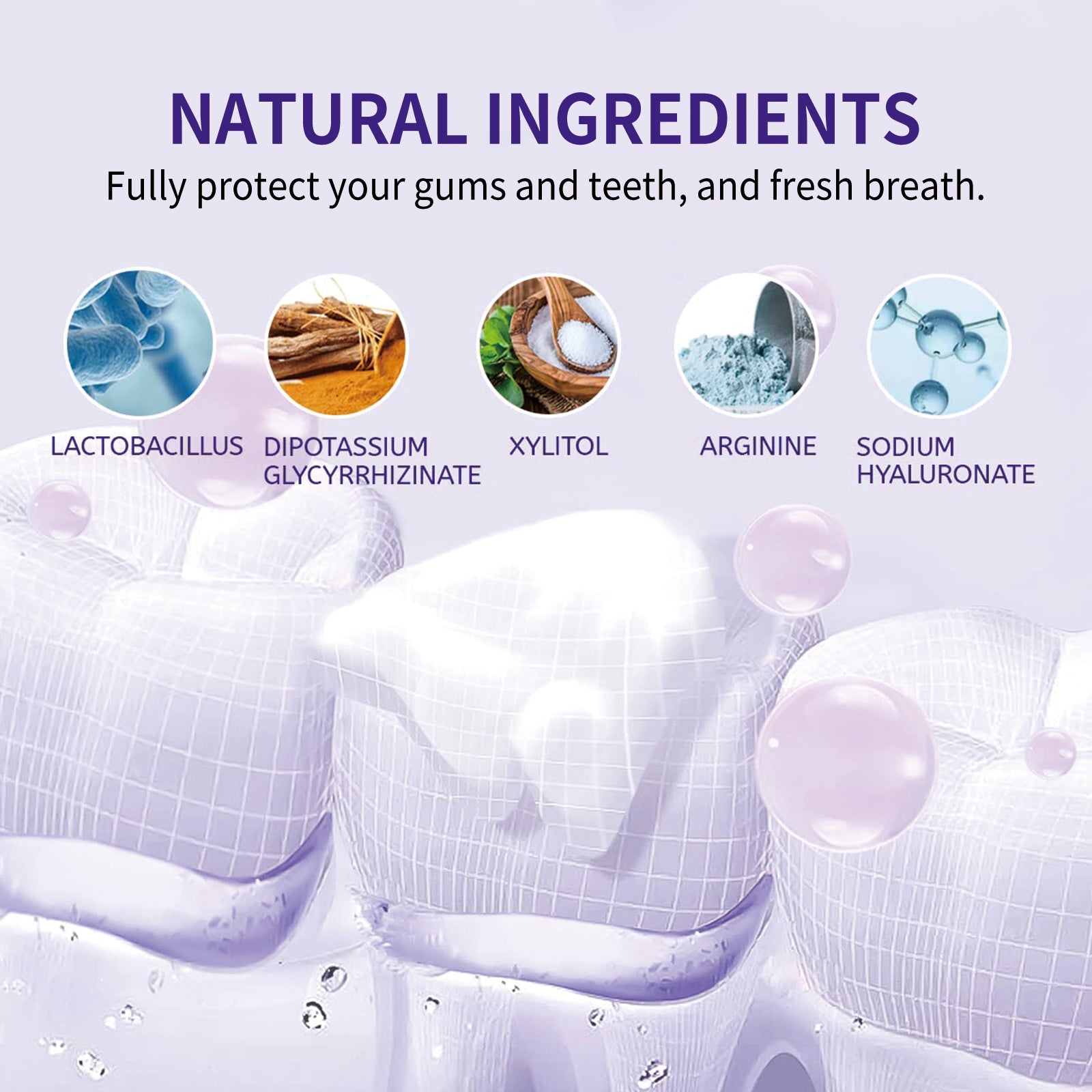 Teeth Whitening Mousse Toothpaste, Mouth Cleaning Remove Dirt Yellow Teeth Care Fresh Breath Whitening Teeth Toothpaste