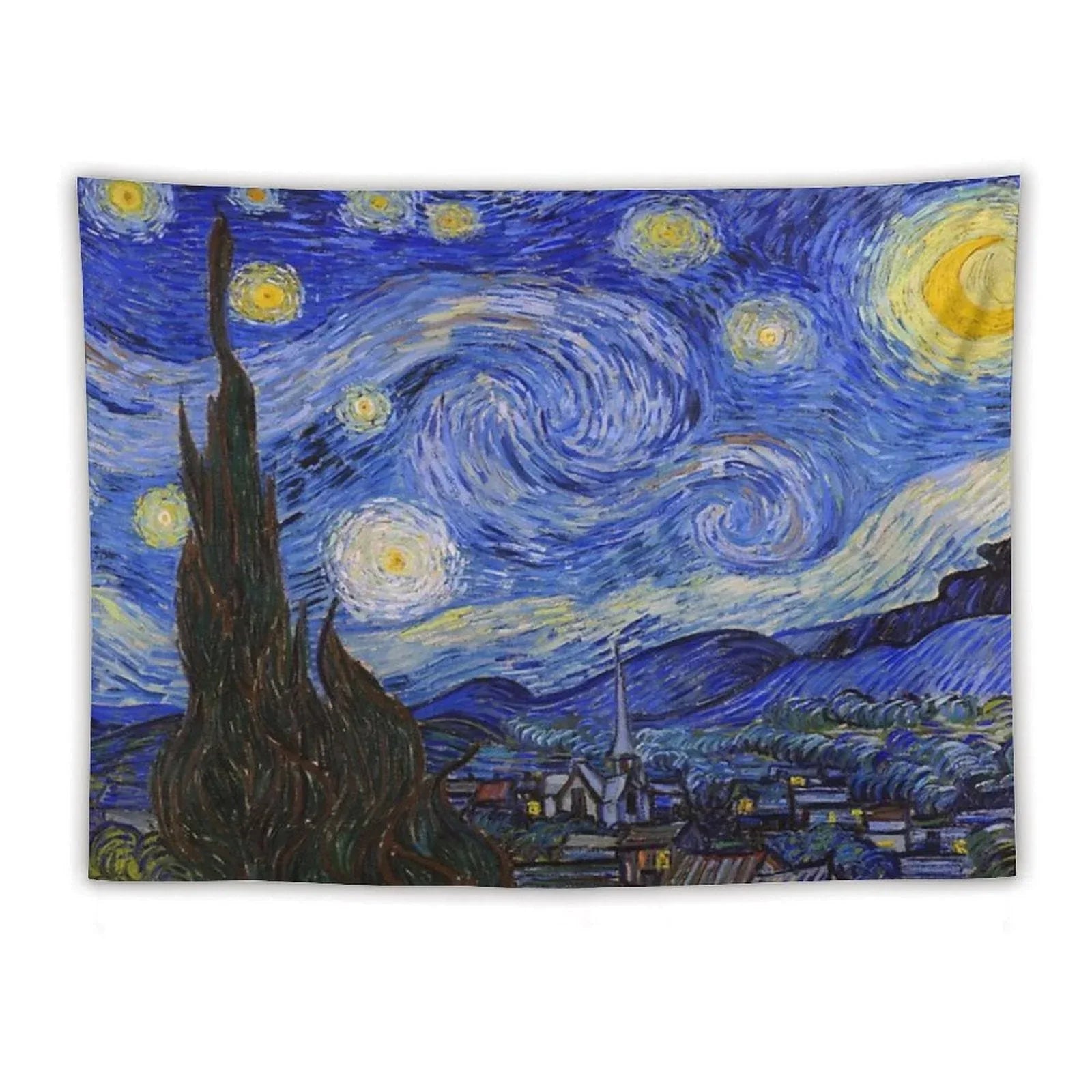 The Starry Night by Vincent Van Gogh Tapestry