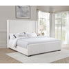 Ian Modern Upholstered California King Bed - Cream