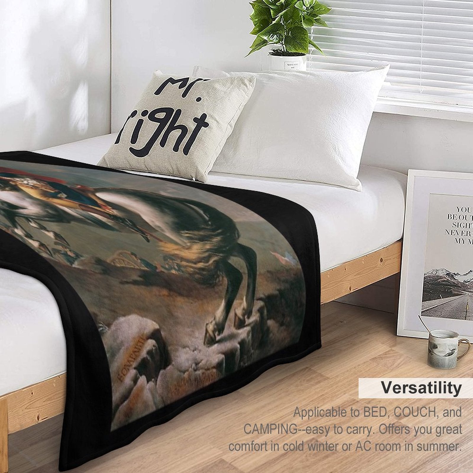 Napoleon Bonaparte Anti-pilling Throw Blanket