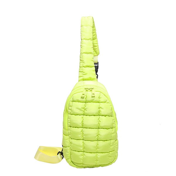 O&E Quilted Puffer Sling