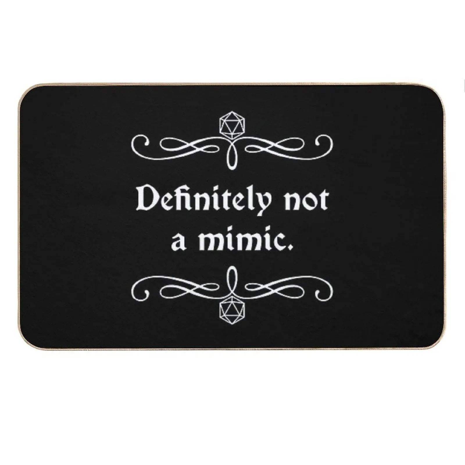 Definitely Not A Mimic Bath Mat
