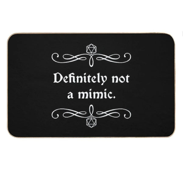 Definitely Not A Mimic Bath Mat
