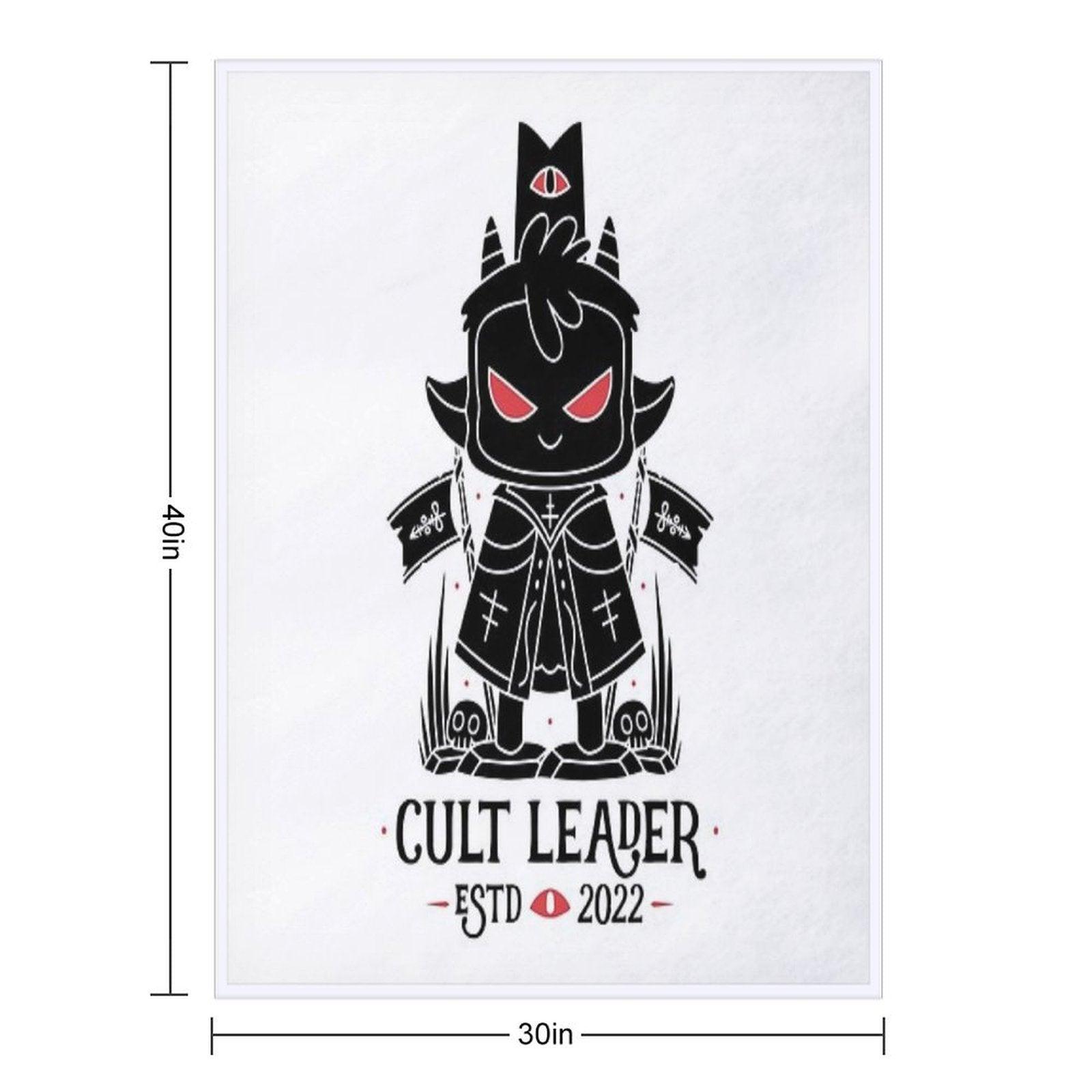 Cult Leader Throw Blanket