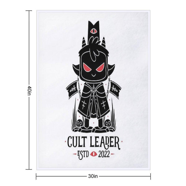 Cult Leader Throw Blanket