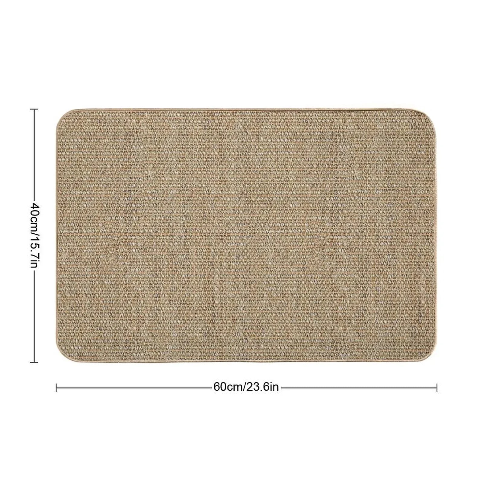 Sisal Farm Style Sack Cloth Sackcloth Bath Mat