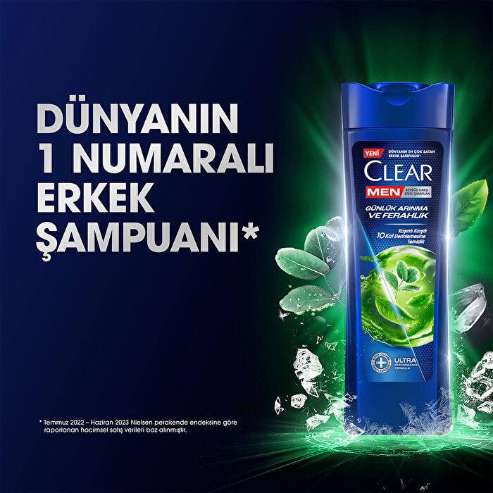 Clear Men Shampoo - Oil Control Formula | 13.5 fl oz