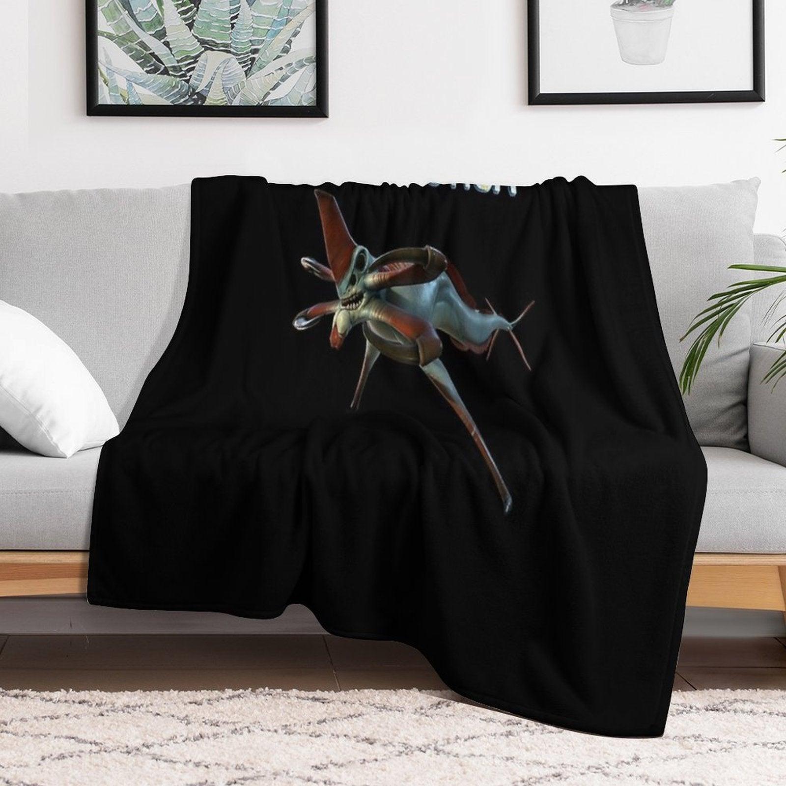 Subnautica - Reaper Leviathan Throw Blanket