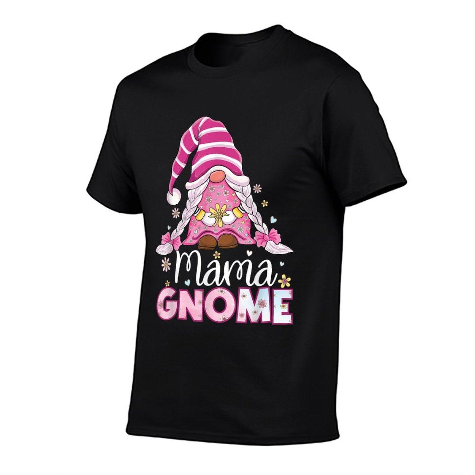 Flower For Mom Gnomies Cute Gnome Mom Happy Mother's Day T-Shirt