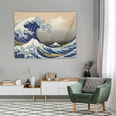 Hokusai (1760-1849) The Great Wave Off Kanagawa Tapestry