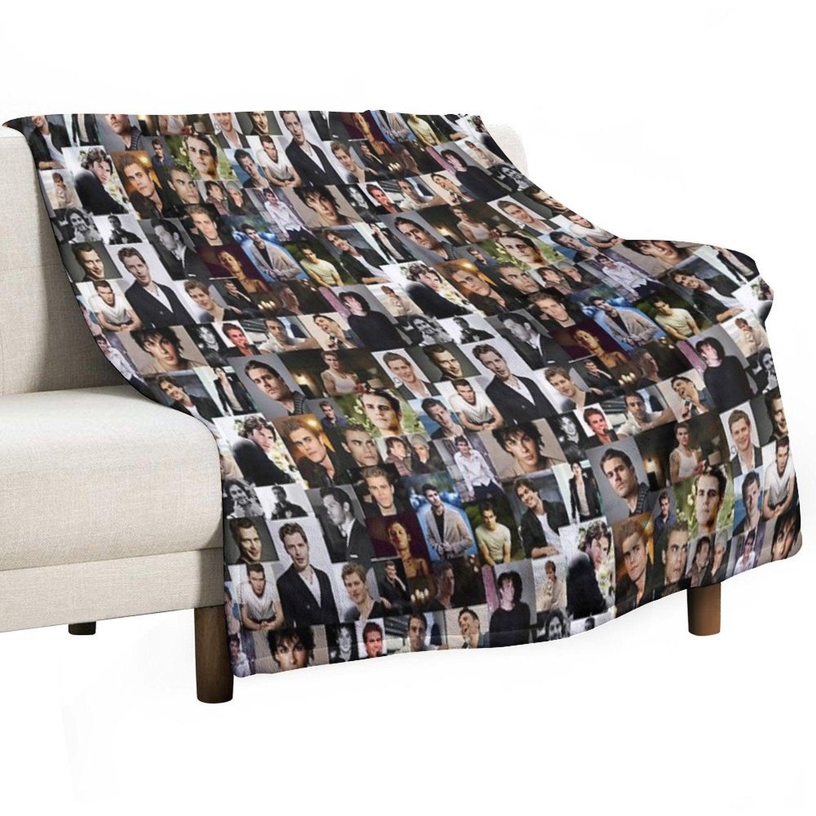 Ian,Paul And Joseph Throw Blanket