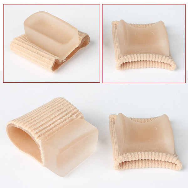 1 pair Toe Separator Corrector Hallux Valgus Straightener Orthodontic Toe Braces Silicone Toe Foot Cover Care Tool - Gifts for You 'n Me