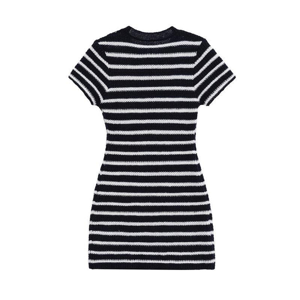 Design Sense Unique Versatile Fitted Slim Casual Dress