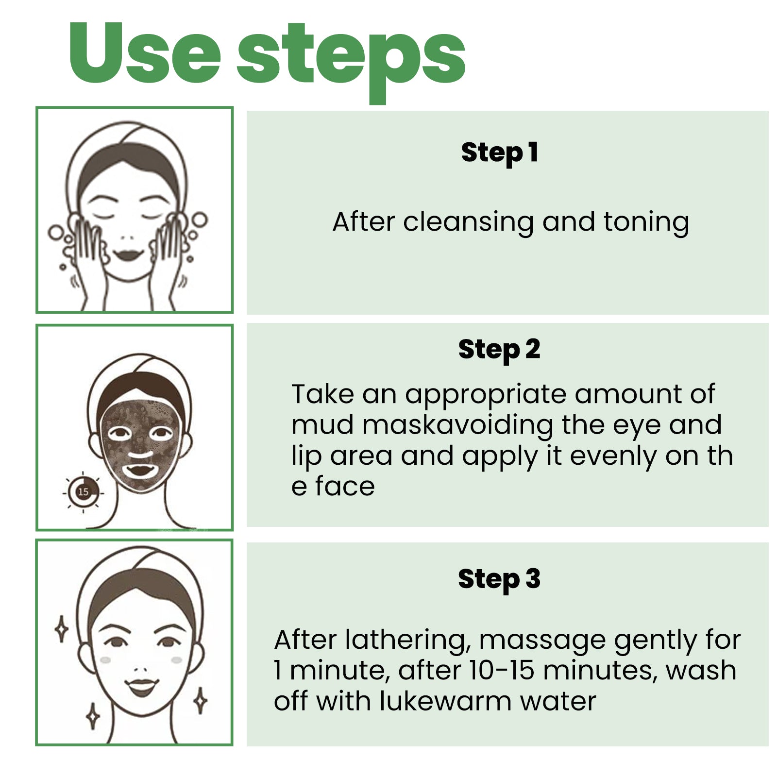 Clean And Apply Bubble Mask, Moisturizing Apply Removing Blackhead And Pimple Oxygen Cleansing Mud Mask