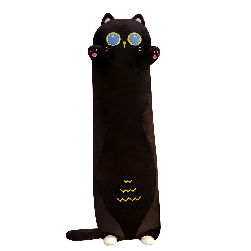 Japanese Chubby Cat Plush Toy Doll Cute Cat Pillow Children Bed Long Pillow Doll