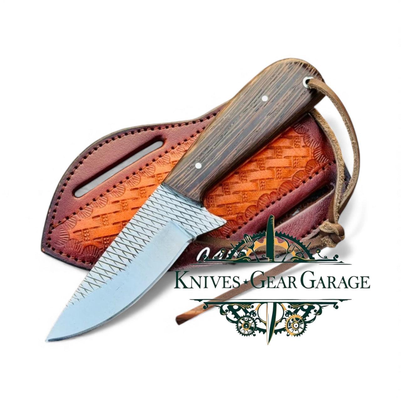 Western Knife and Sheath – 7.5
