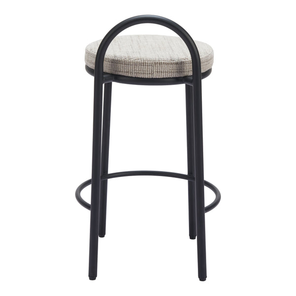 Sisal Counter Stool (Set of 2) Beige Tweed