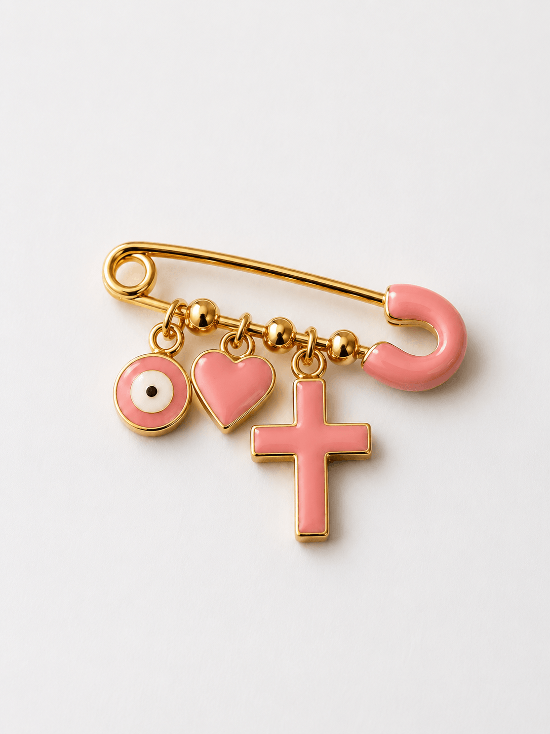 Baby Safety Pin Charm