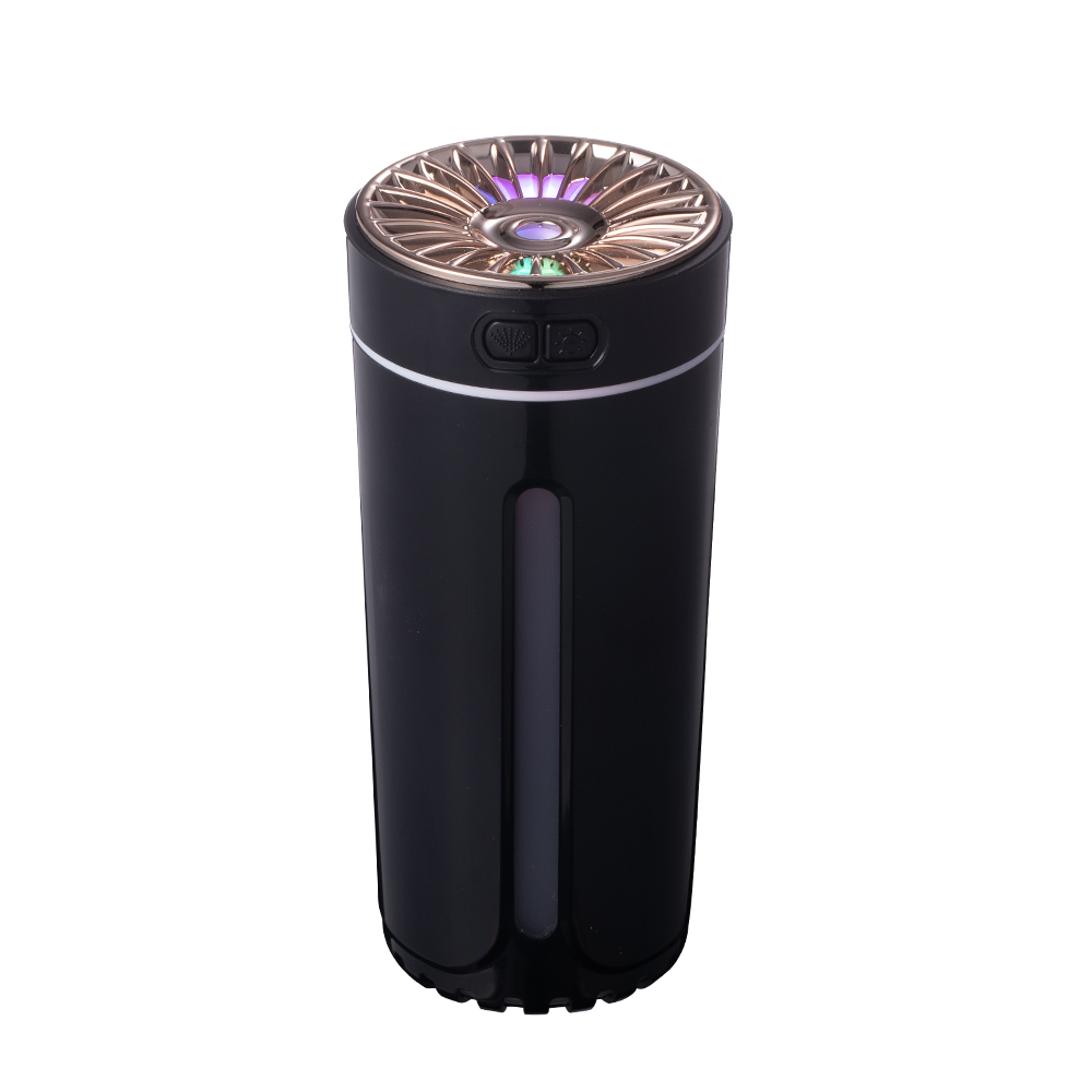 New small large fog volume silent portable usb car aromatherapy phantom cup colorful night light car humidifier