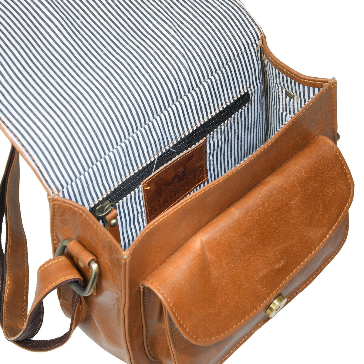 The Molina Satchel- Tan Brown