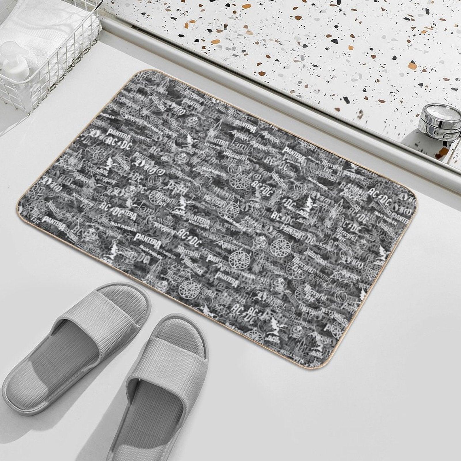 Heavy Metal Bands Bath Mat