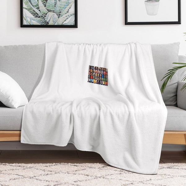 World Great Leaders Machine-washable Throw Blanket