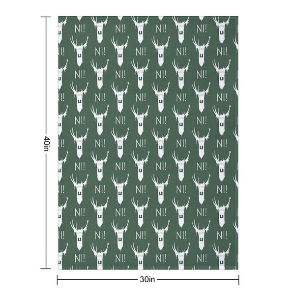 Ni! Plush Throw Blanket