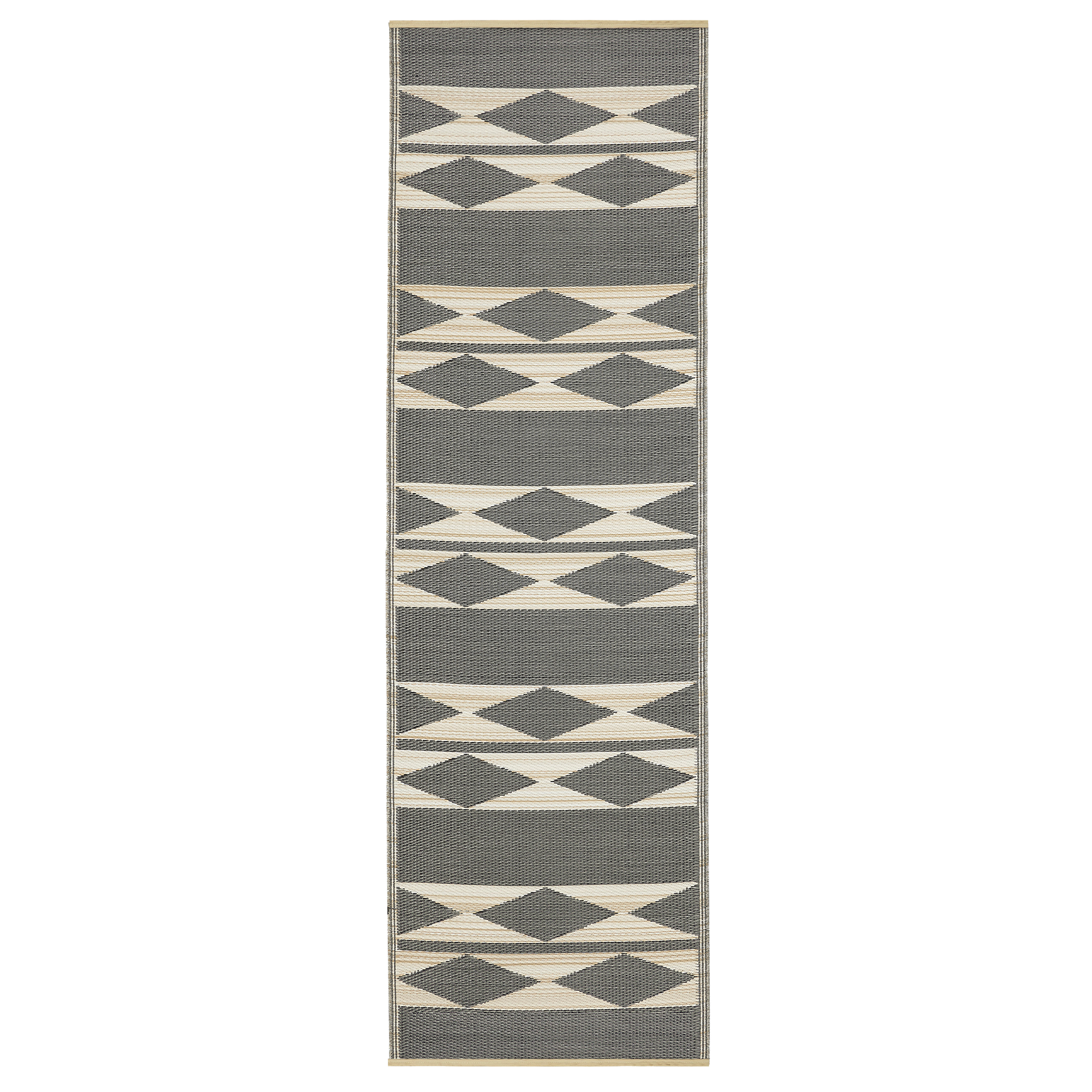 Cairo - Natural & Black Outdoor Rug for Patio