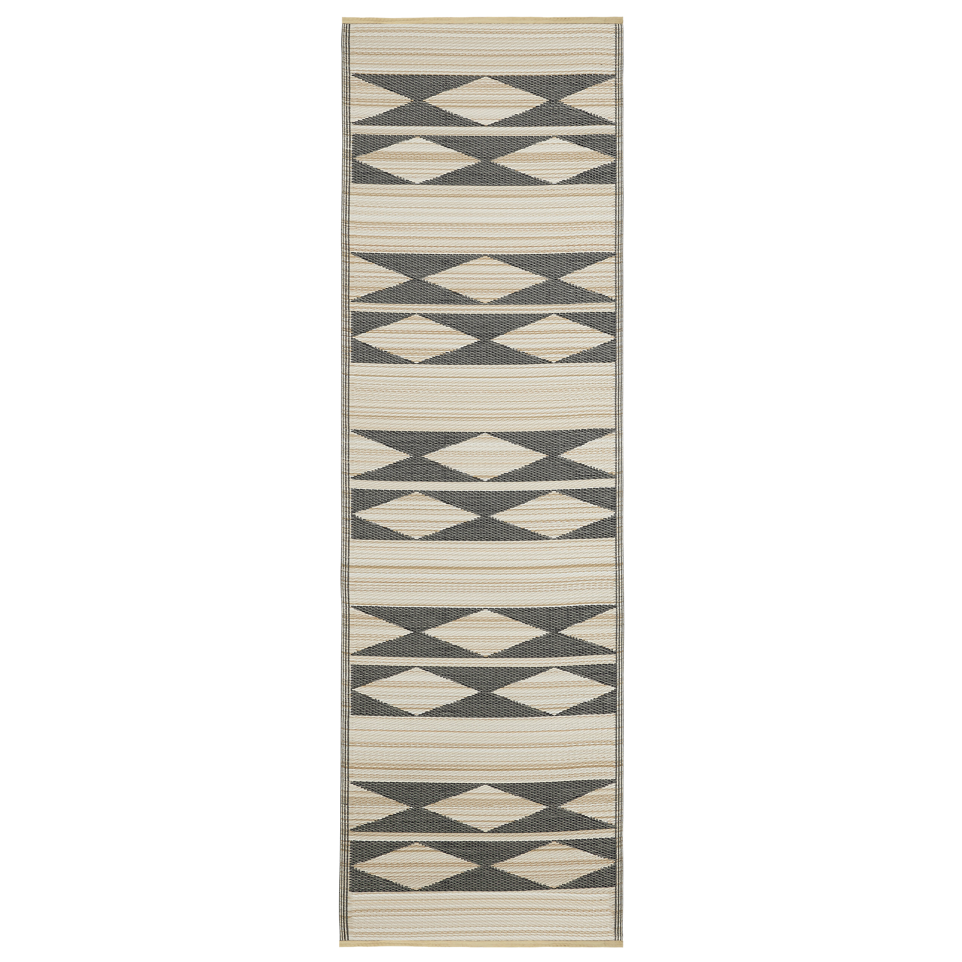 Cairo - Natural & Black Outdoor Rug for Patio