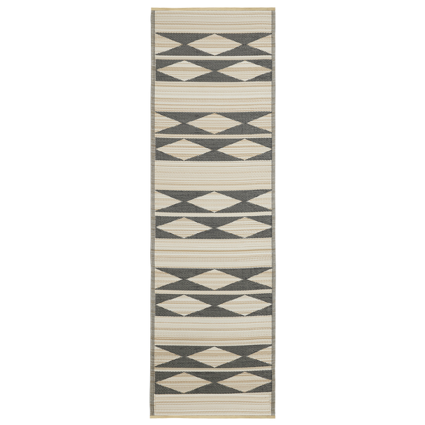 Cairo - Natural & Black Outdoor Rug for Patio