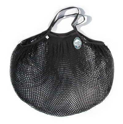 Filt Black Cotton Shopper Large-230NOIR