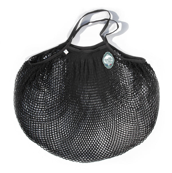 Filt Black Cotton Shopper Large-230NOIR