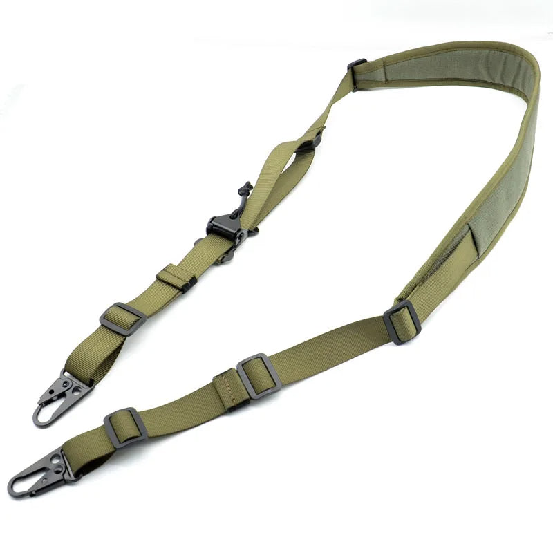 Hunting Rifle Tactical Sling Removable 2 Point Padded Combat Modular Shooting Equipment MC Strap Accessories