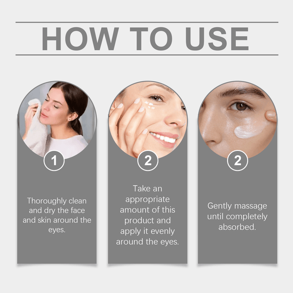 Firming Eye Cream Moisturizes And Tightens The Skin Around The Eyes And Lightens Fine Lines