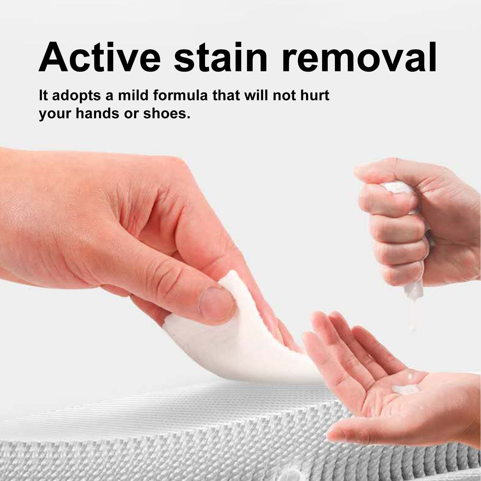 Sneakers Wipes, Small White Shoes Clean Stains Yellow Shoe Edge Decontamination Wash Free White Clean