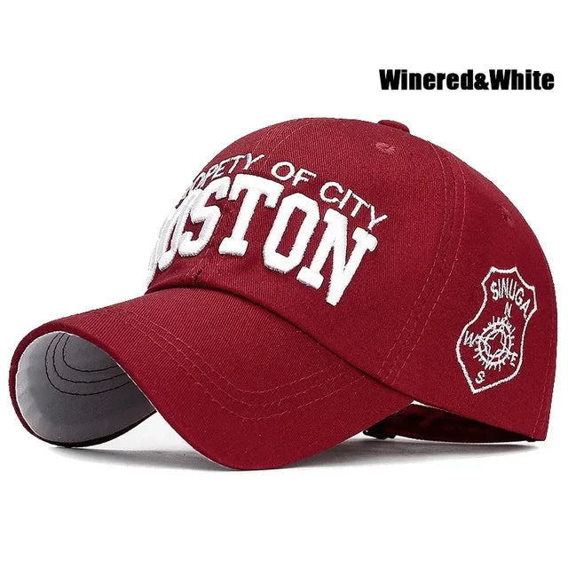 Soft Top Sports Baseball Cap Cotton 3D Embroidery Unisex Snapback Cap Tennis Hat Dad Cap