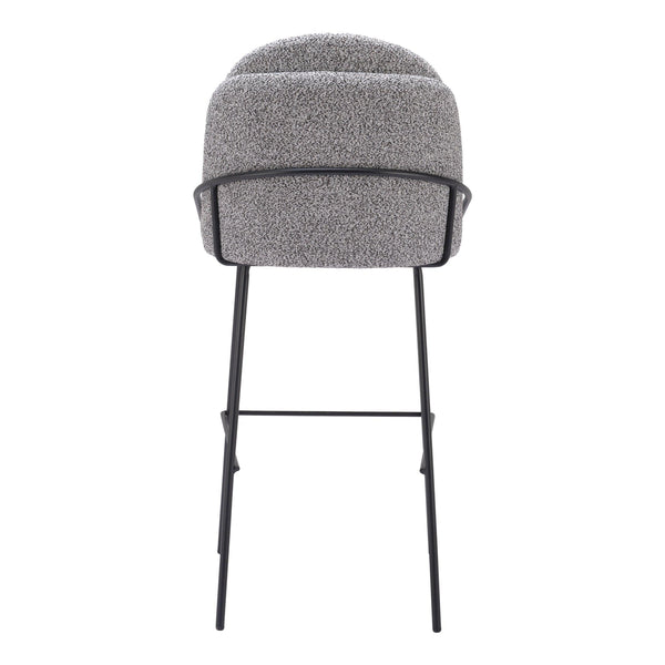 Jambi Barstool (Set of 2) Black & White