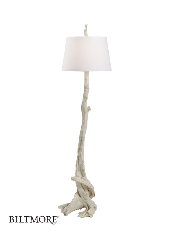 Olmsted Floor Lamp - Whitewash by Wildwood