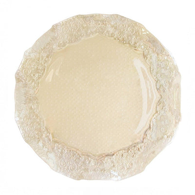 Roberta Iris Luster Pearl Charger Plate by American Atelier