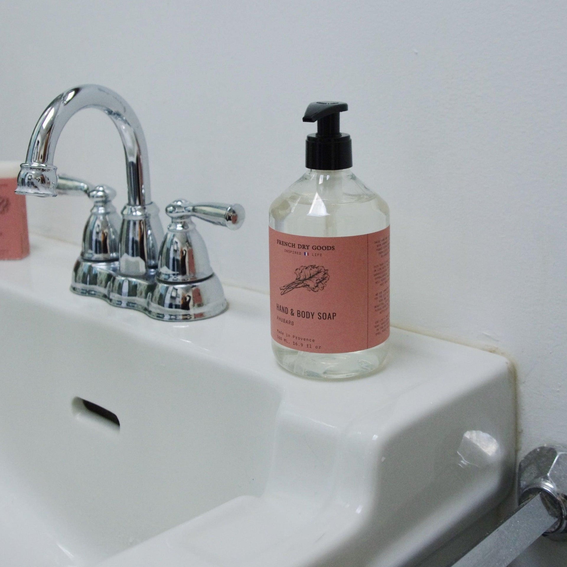 FDG Liquid Hand & Body Soap--Rhubarb (500 ML)