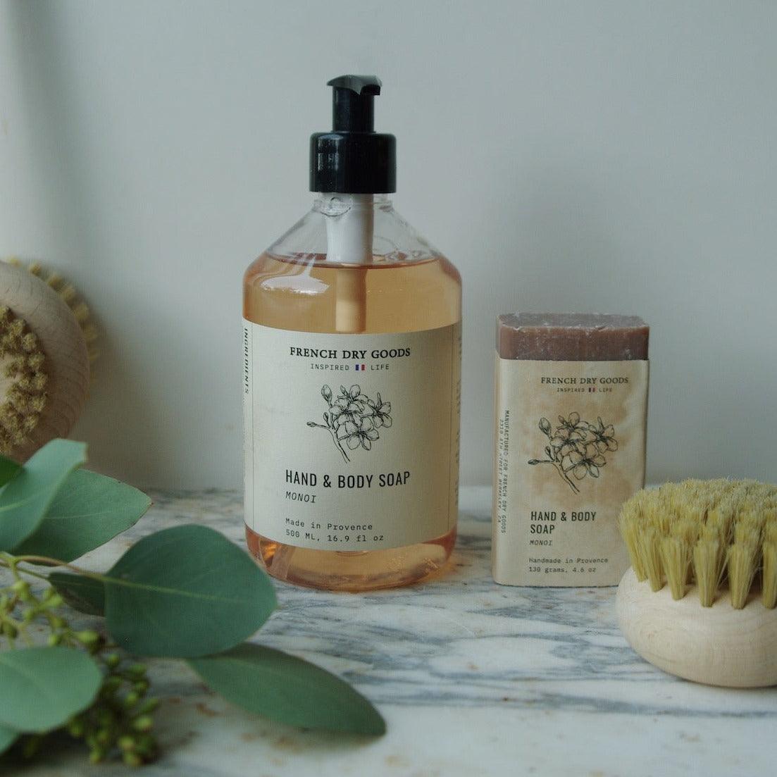 FDG Liquid Hand & Body Soap--Monoi (500 ML)