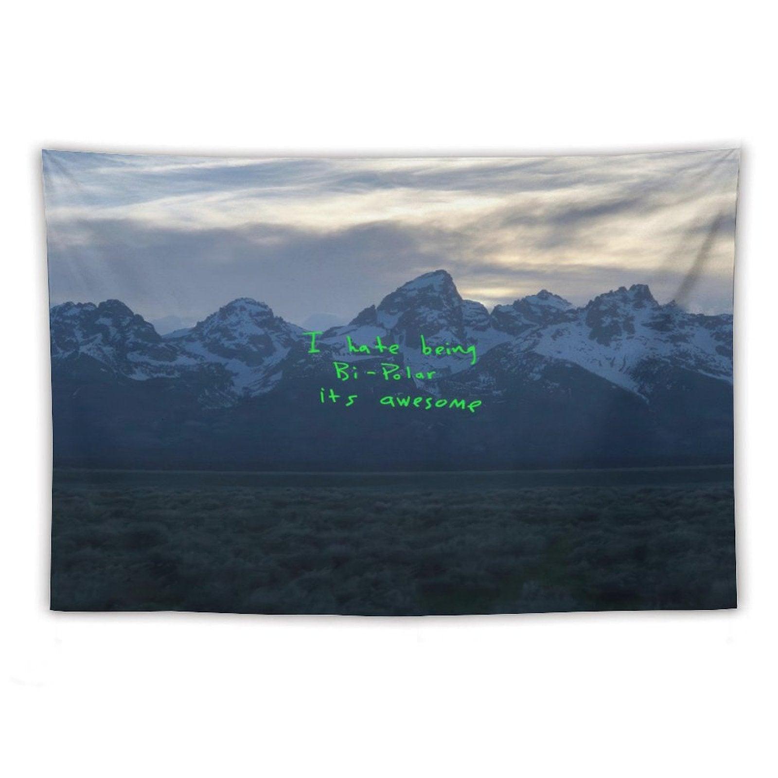Knaye West Rapper - Ye I Hate Being Bi-Polar Its Awesome Tapestry
