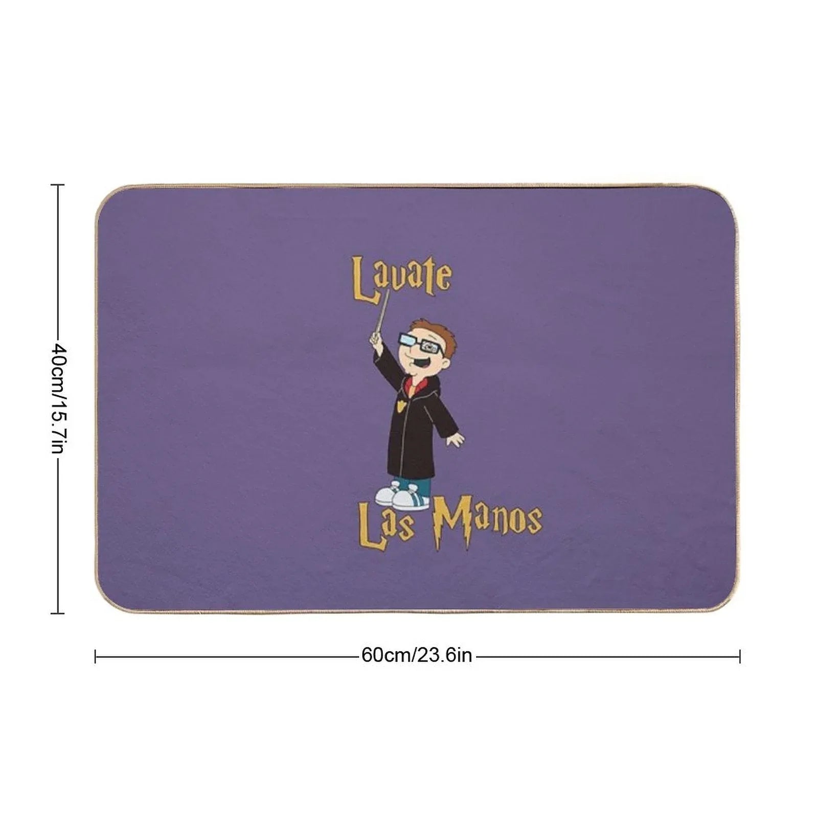 American Dad Lavate Las Manos Bath Mat