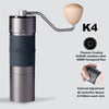 Portable Hand Crank Coffee Grinder – Manual, Adjustable Burrs, and Travel-Friendly - K4