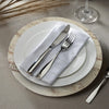 BIRCH WOOD FINISH CHARGER PLATE 13