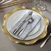 GOLD BAROQUE CHARGERS SET OF 12, 13"D