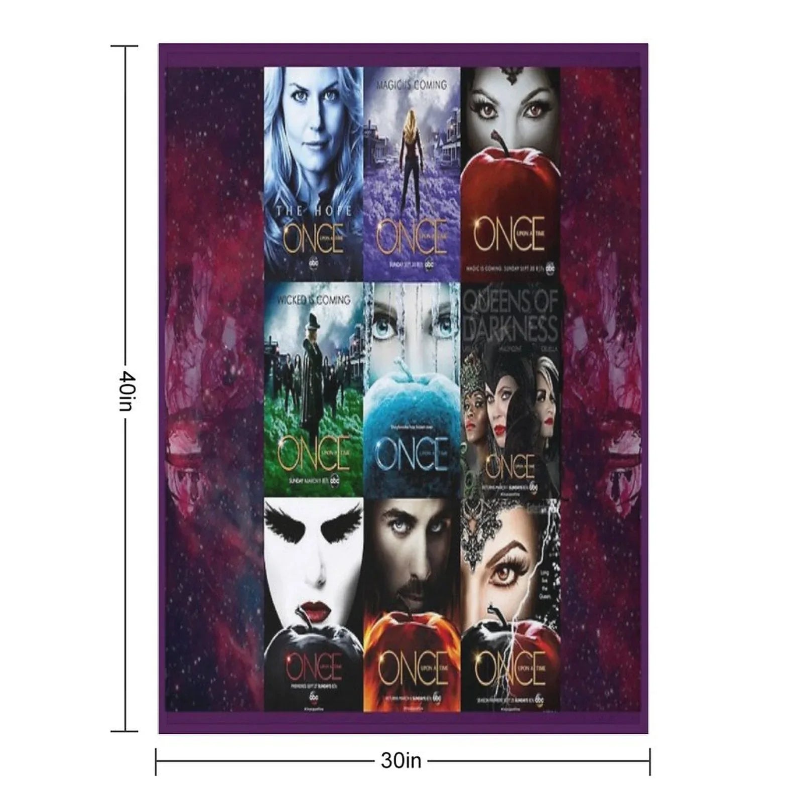 Once Upon A Time ... Throw Blanket