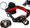 4 Modes Q5 600 Lumen LED Headlight  Zoomable Focus Camping Lantern Portable Spotlight