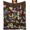 Taylor's Floral Piano Throw Blanket